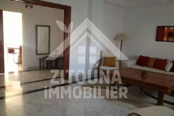 A louer un bel appartement meublé à la Marsa