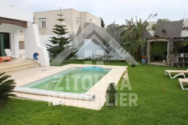 Villa à louer à la Marsa