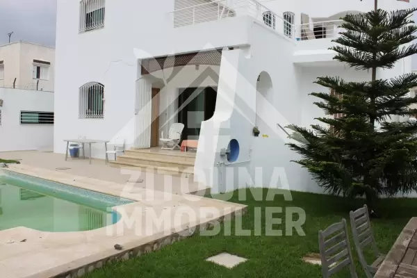 Villa à louer à la Marsa