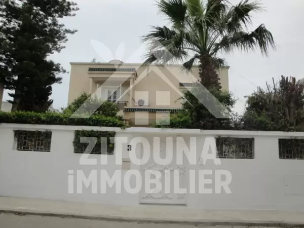 Une Villa à louer à La Marsa
