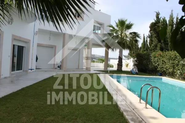 Villa à louer à la Marsa