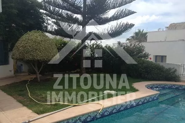 A louer un duplex à Gammarth