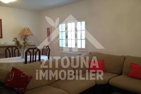 A louer un RDC de villa à la marsa