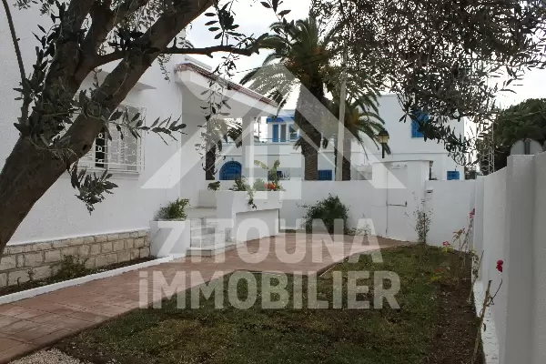 Agréable villa sur les côtes de carthage