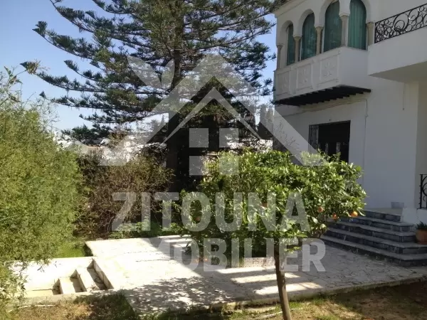 Rez de chaussée de villa