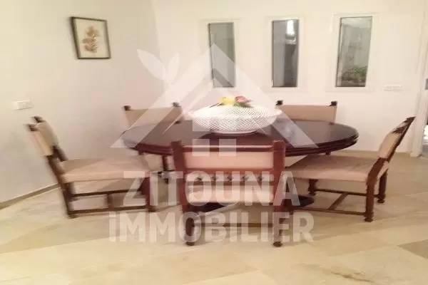 A louer une belle villa meublé à Gammarth sup