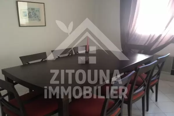 A louer bel appartement meublé