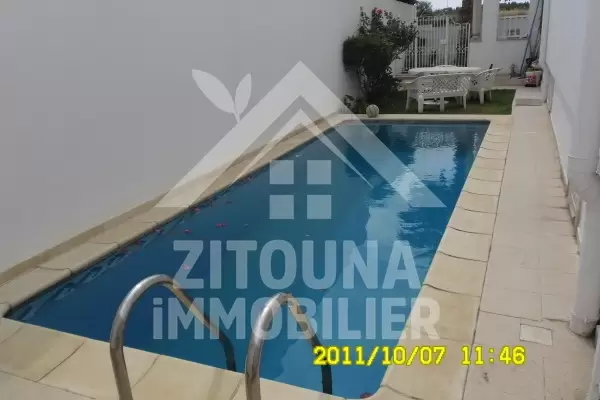 Villa de charme a louer vide ou meublé