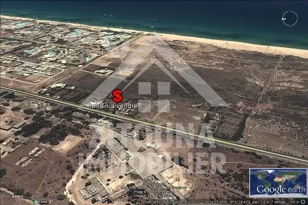 A vendre un terrain à Hammamet Sud