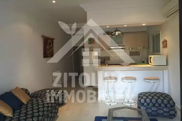 Appartement meublé à louer à la Marsa corniche