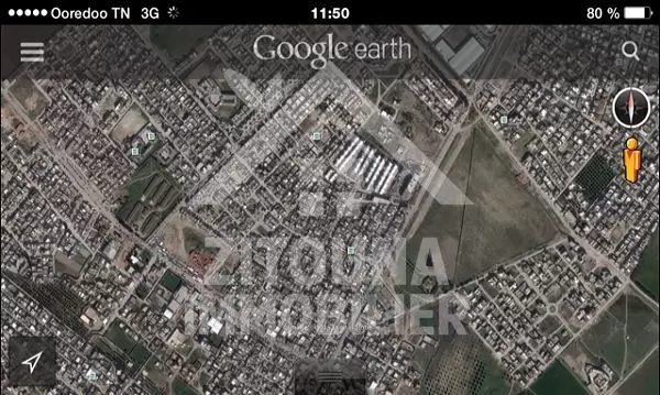 A vendre terrain à Fouchana