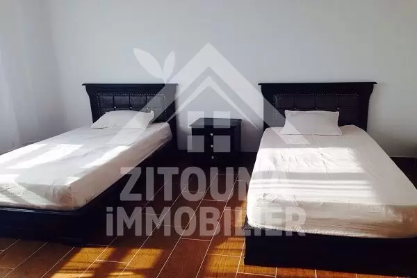 A louer un bel appartement meublé à Ain Zaghouan