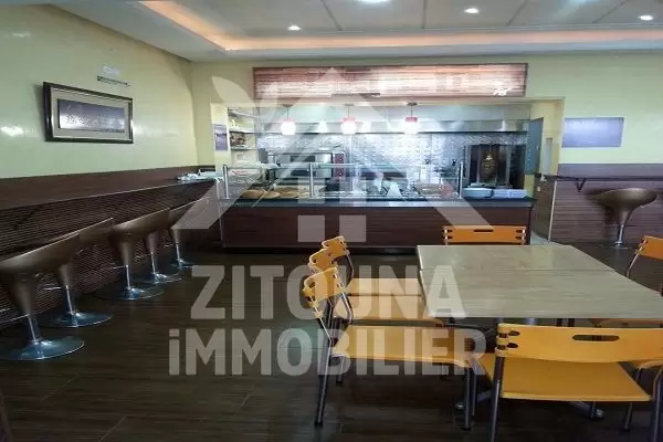 À vendre fond de commerce d'un Restaurant fast food