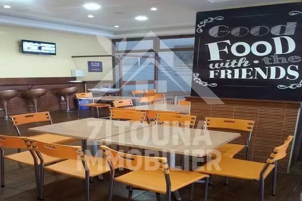 À vendre fond de commerce d'un Restaurant fast food