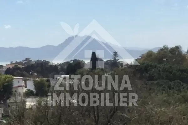 A louer une belle villa meublée à carthage