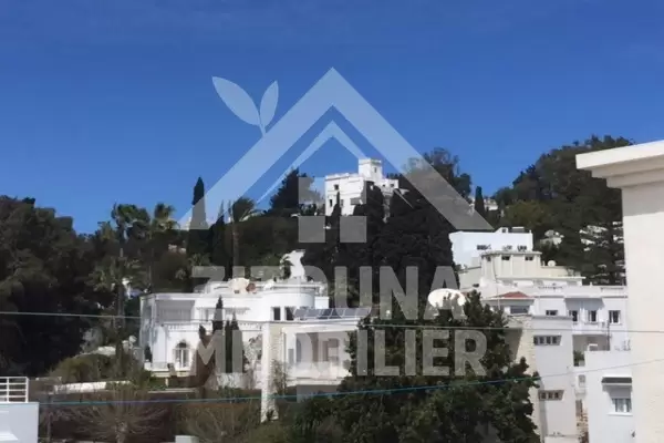 A louer une belle villa meublée à carthage