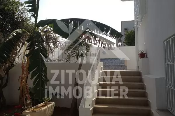 Location un rez de chaussée de villa à La Marsa