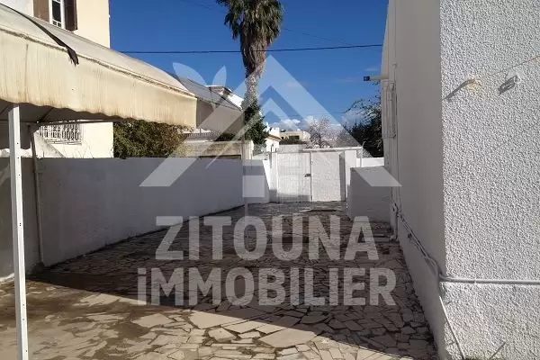 Une villa à louer à La Marsa