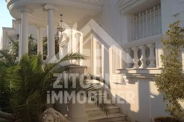 Villa meublée à louer aux Jardins de Carthage