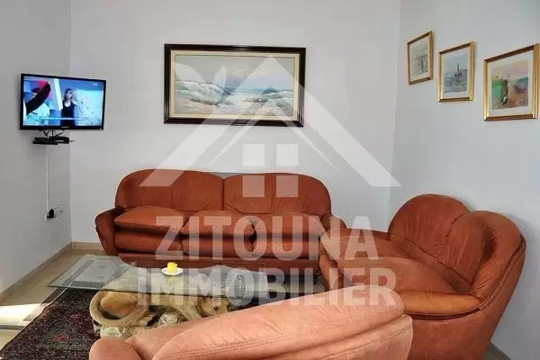 A louer bel appartement meublé à La Marsa