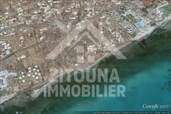 A vendre un beau terrain à Djerba