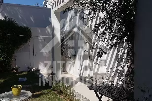 Rez de chaussée de villa à la Marsa