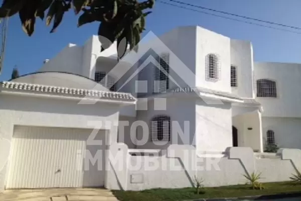 A vendre une magnifique villa à la Marsa
