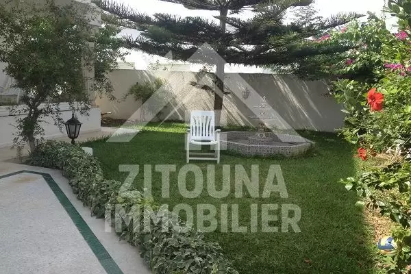 Villa meublée à louer à Sidi Daoued