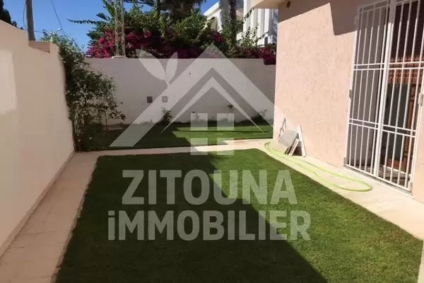 Rez de chaussée de villa à louer à La Marsa