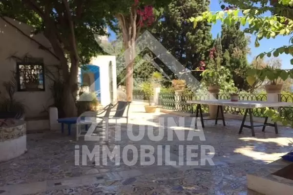 Rez de Chaussée de Villa Arabesque à louer à Sidi Bou Said
