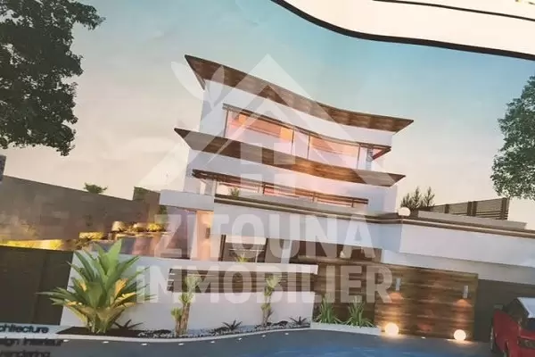 Villa à louer à La Marsa vue sur mer