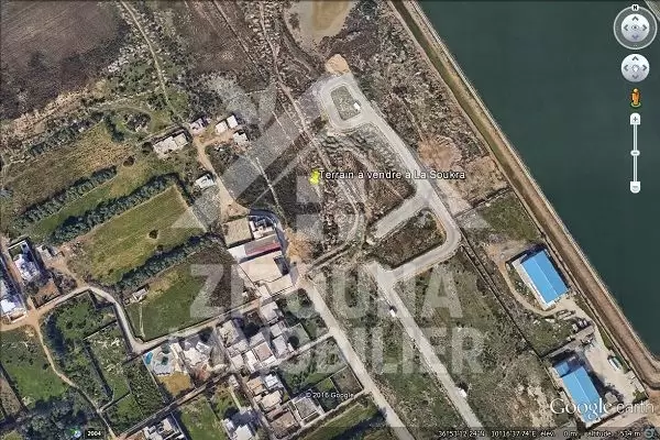 A vendre terrain à La Soukra