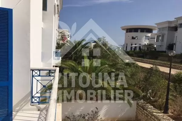 A louer un bel appartement meublé à Gammarth Palace