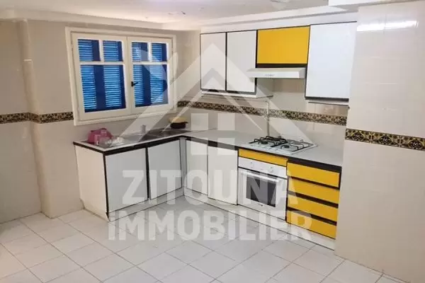 A louer un bel appartement meublé à Gammarth Palace