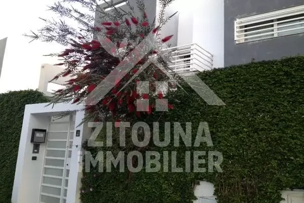 A louer une belle villa à Gammarth