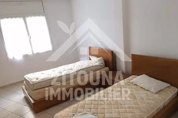 A louer un bel appartement meublé à Gammarth