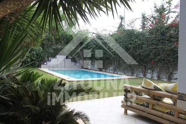 A louer une villa a cite les pins la Marsa