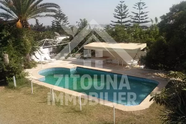 A louer une belle villa à Gammarth Sup