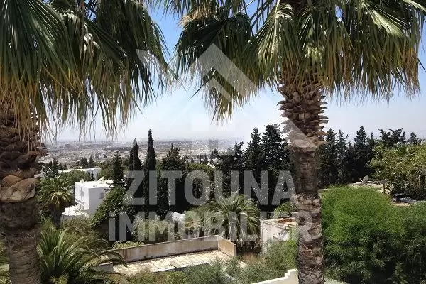 A louer pour Ambasssade cette somptueuse villa à Gammarth Sup