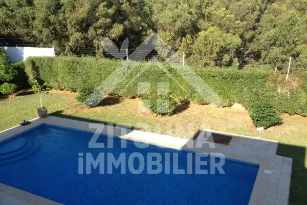 A louer une belle villa à Gammarth Sup