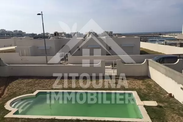 A louer une belle villa à Gammarth Marina