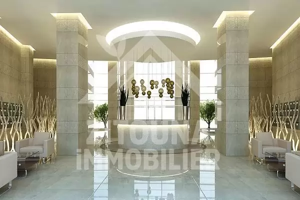 A vendre un bel appartement avec un poste d\\\'accostage pour un bateau à La Marina de Bizerte