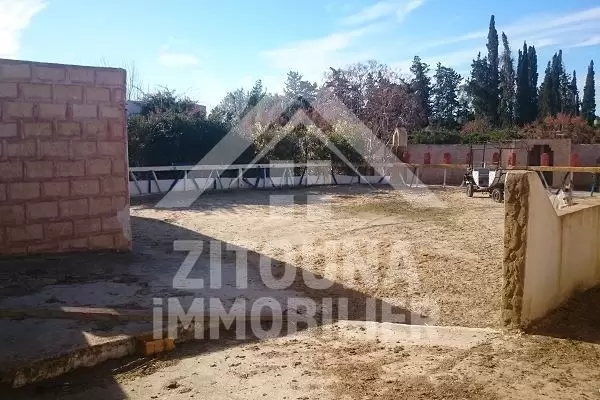 A vendre un terrain à Hammamet
