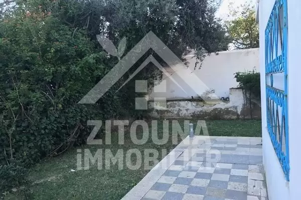 Rez de chaussée de villa à la Marsa