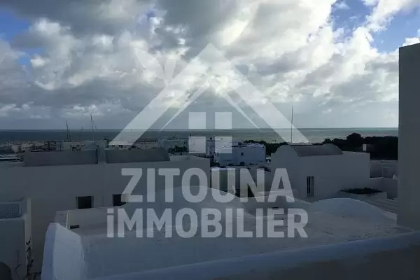 A louer une belle villa à Gammarth Marina