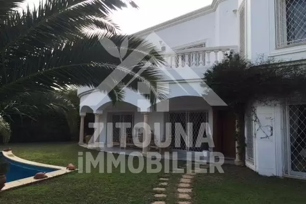 A louer une villa de charme à Gammarth