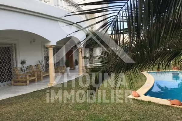 A louer une villa de charme à Gammarth