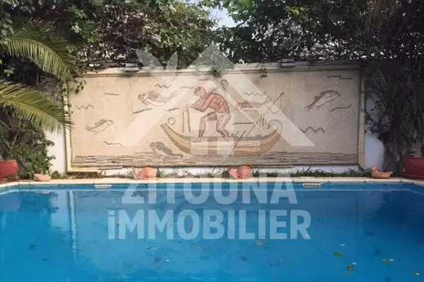 A louer une villa de charme à Gammarth