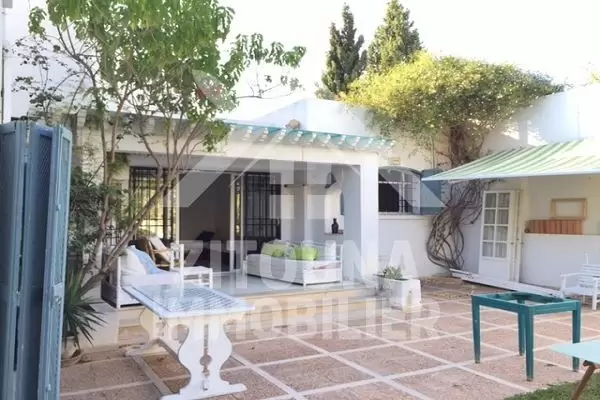 A louer une belle villa à Gammarth Sup