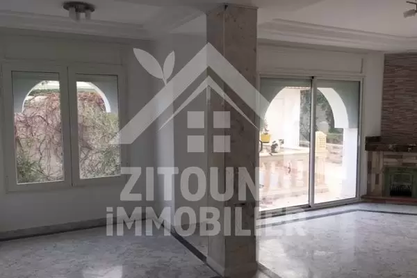 A louer une belle villa à Gammarth Sup